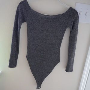 Forever 21 sparkly bodysuit